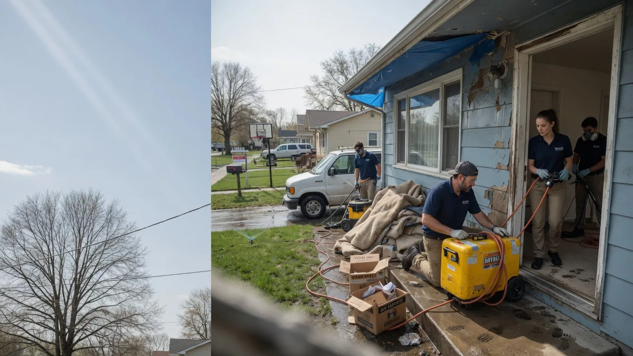 Basement Flood Cleanup in Hope Mills, NC near me